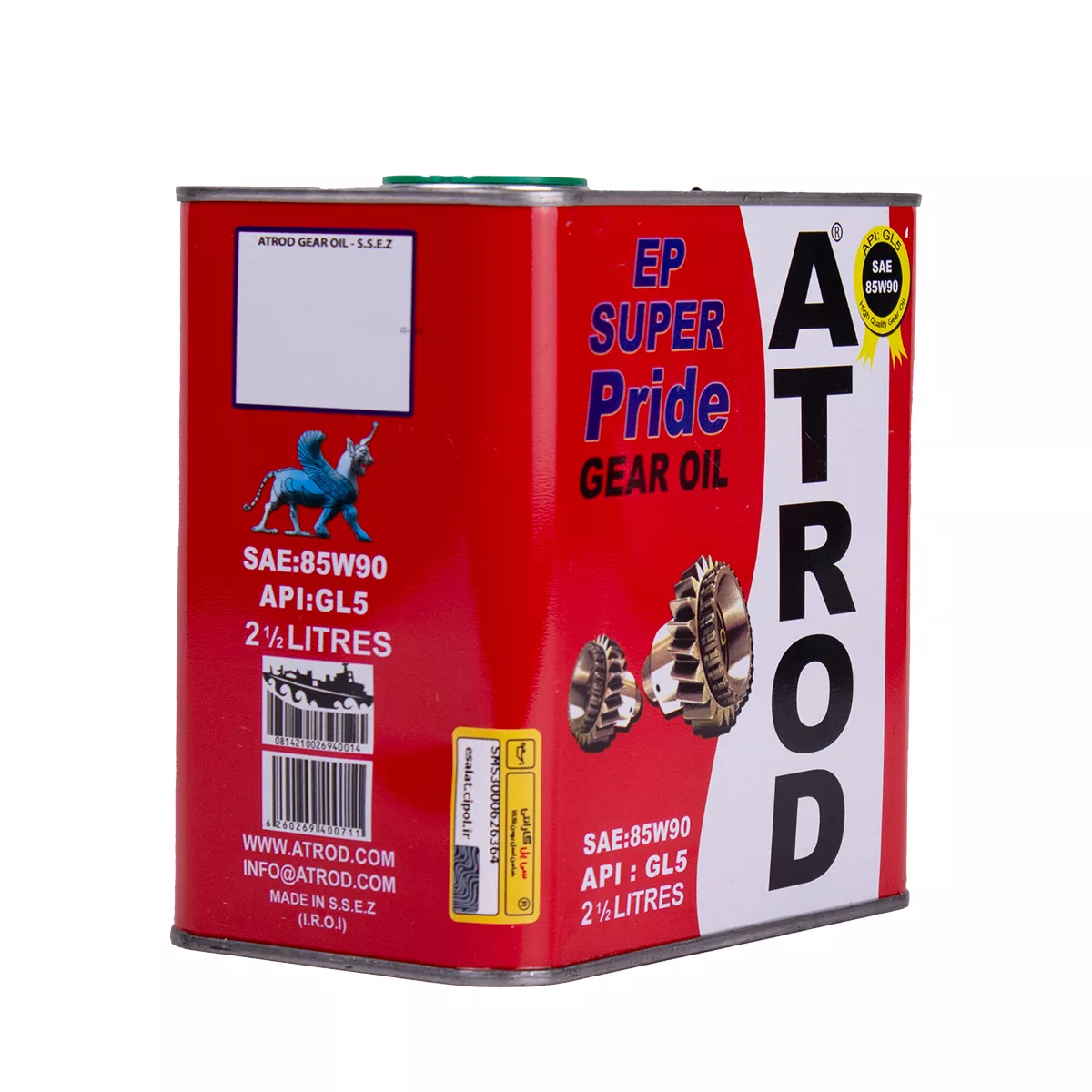 روغن گیربکس آترود مدل super pride کد 119006 حجم 2 لیتر