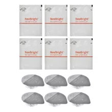 ژل ترمیم‌کننده و روشن کننده صورت پولوژن مدل NeeBright مناسب برای انواع پوست حجم 20 میلی‌لیتر بسته 12 عددی