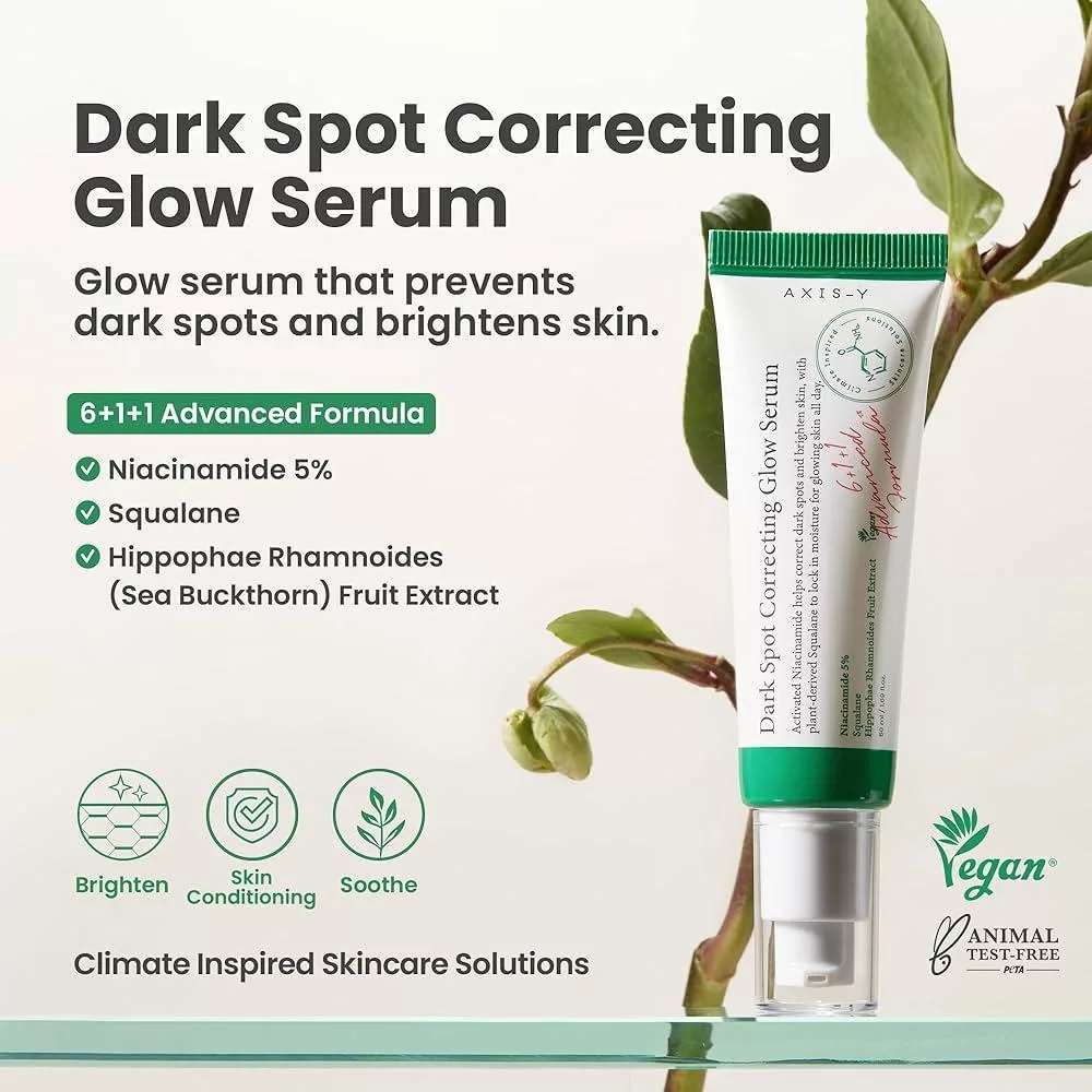سرم ضد لک اکسیس وای مدل glow حجم 50 میلیلیتر