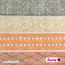 ملحفه نخی آدنو مدل آرین کد IR208 دونفره سایز 160x200 سانتی متر