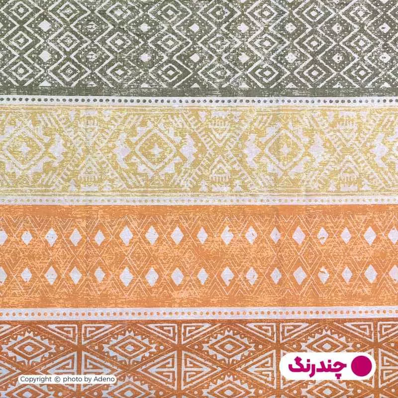 ملحفه نخی آدنو مدل آرین کد IR208 دونفره سایز 170x240 سانتی متر
