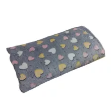 پتو 2 نفر مدل قلبی رنگین سایز 200x210 سانتی‌متر