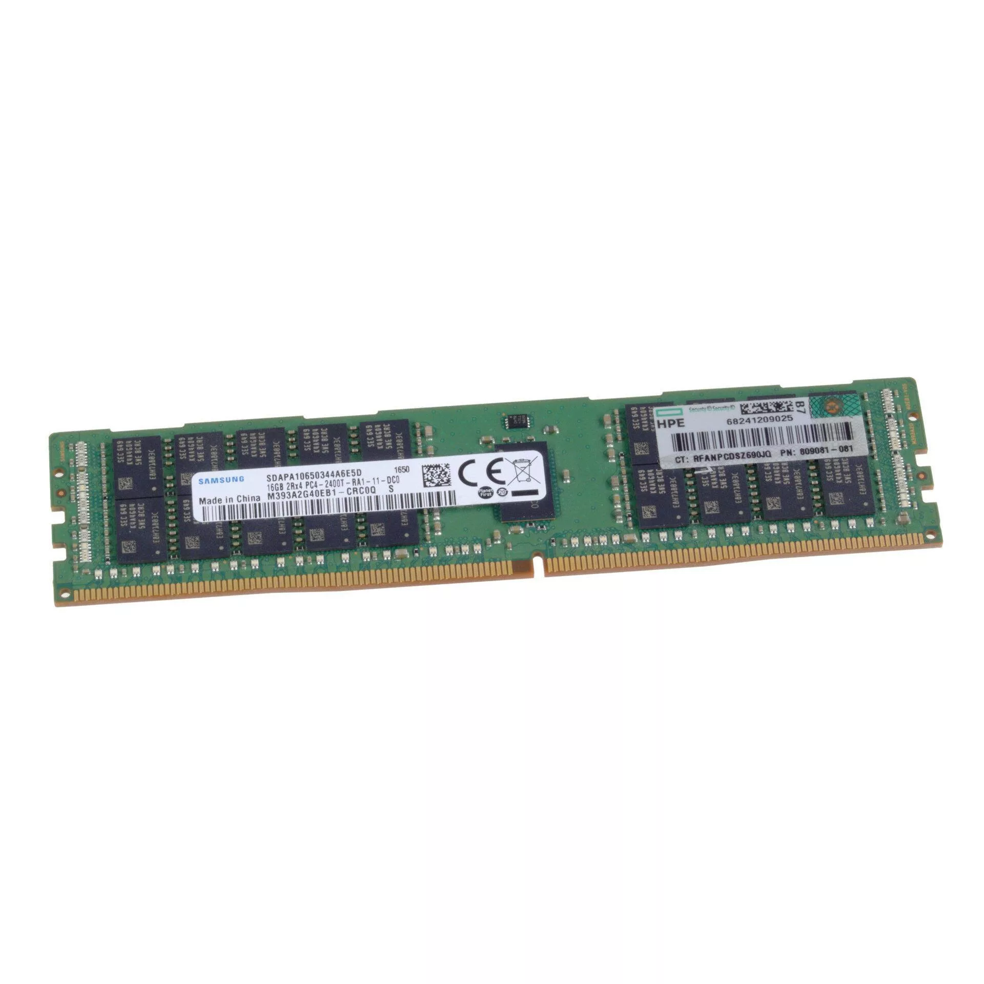 رم سرور 2400 مگاهرتز CL17 DDR4 سامسونگ PC4 مدل M393A2G40EB1-CRC ظرفیت 16 گیگابایت