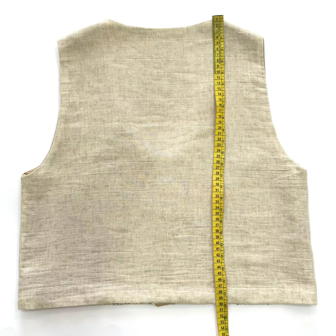 جلیقه رسمی زنانه مدل سنتی خامه دوزی