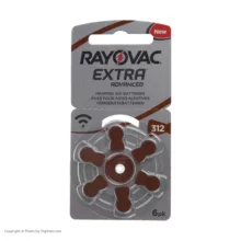 باتری سمعک ریوواک کد 312 بسته 60 عددی