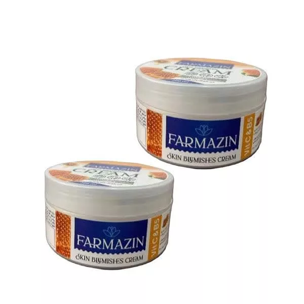 کرم ترمیم کننده دست و صورت فارمازین مدل موم عسل مناسب انواع پوست حجم 200 میلی لیتر مجموعه دو عددی