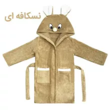 حوله پالتویی کودک پودایران مدل موش سایز 100 سانتی‌متر