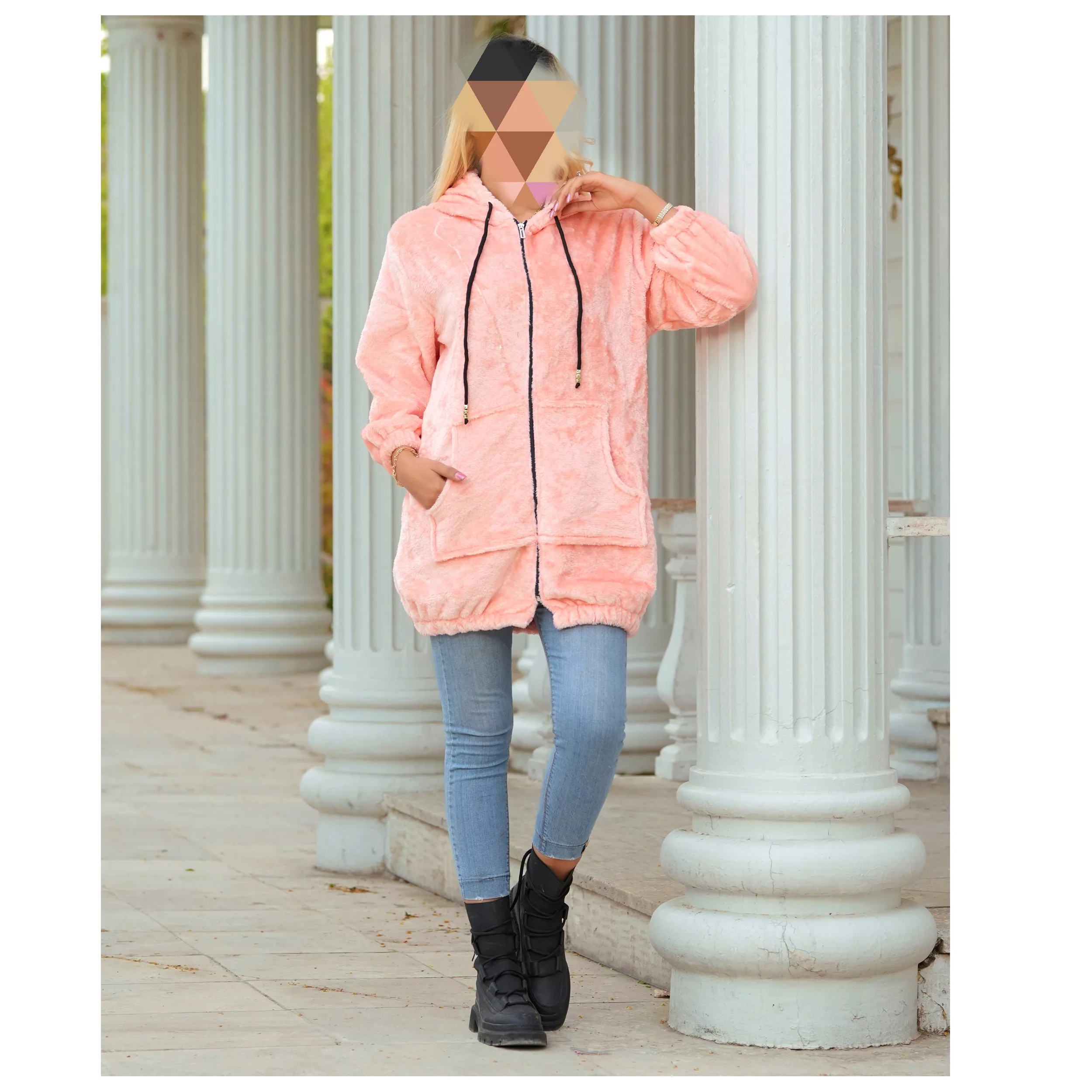 سویشرت زنانه مدل تدی کد 548