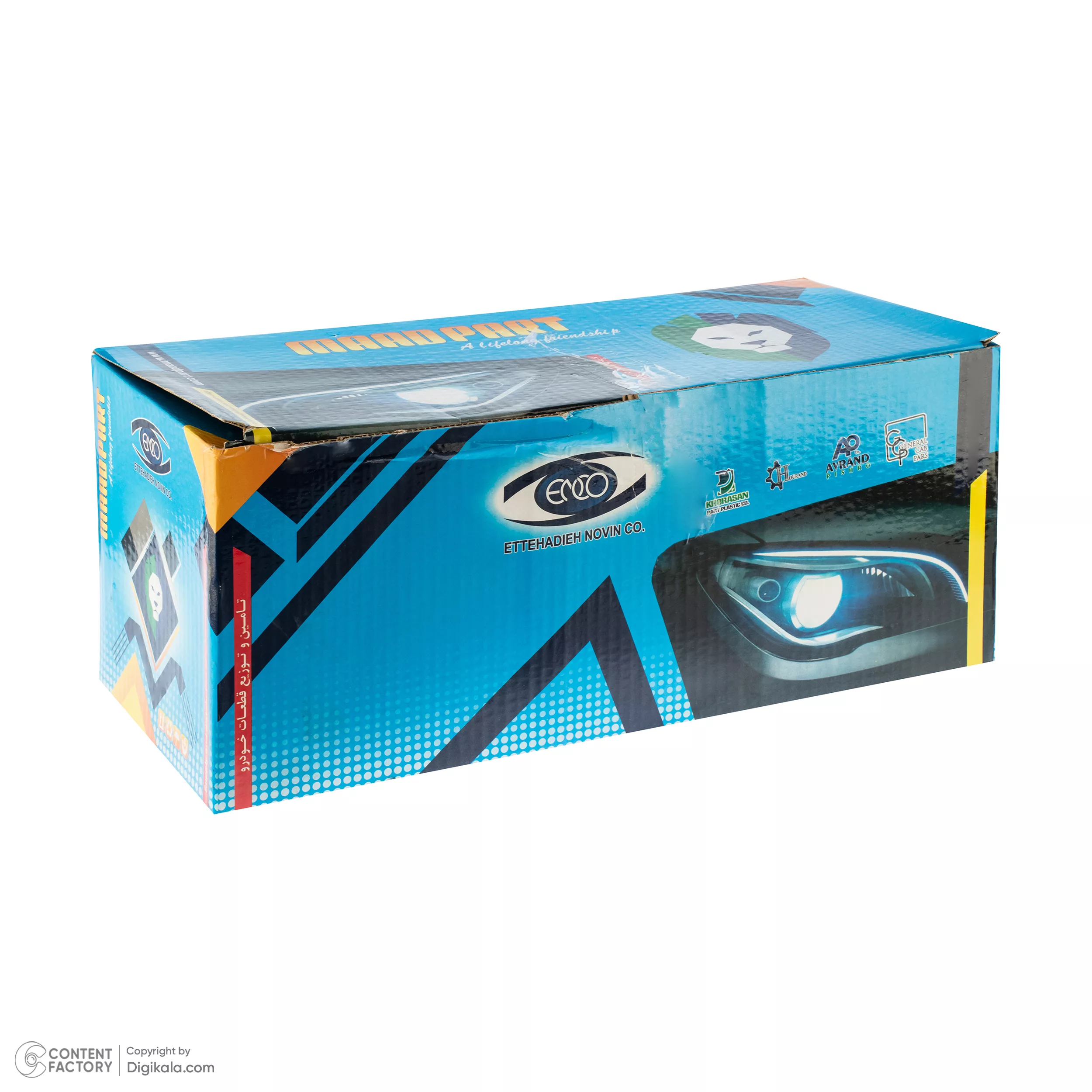 چراغ جلو چپ و راست فابریکی مادپارت کد ENCO-330803020023-22 مناسب برای ساینا مجموعه 2 عددی