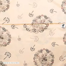 ملحفه تشک مهمان آدنو مدل Dandelion کد IR119 یک نفره سایز 90x190 سانتی متر