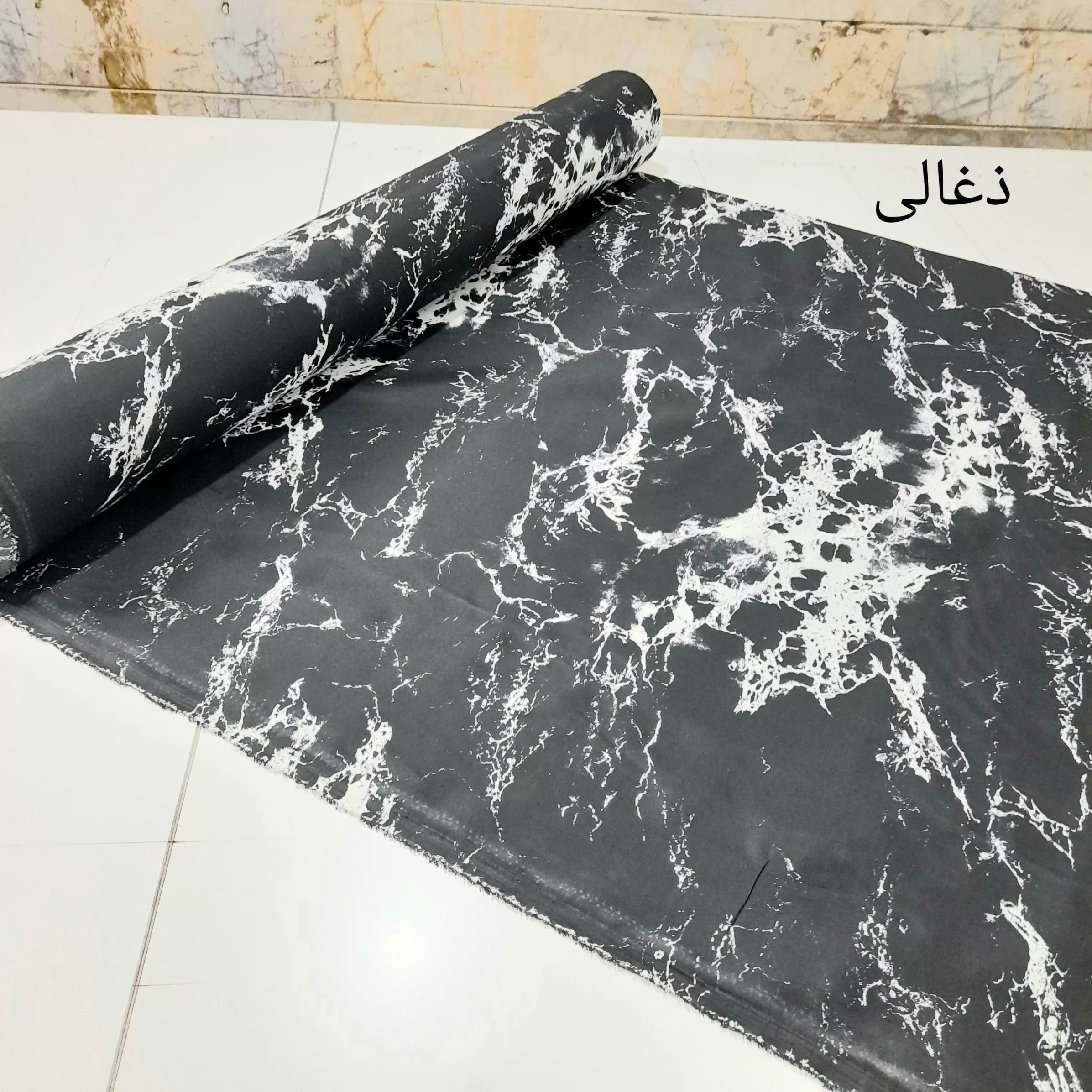 روکش لحاف مدل دورو ماربل niki011 دو نفره سایز 220×200 سانتی متر