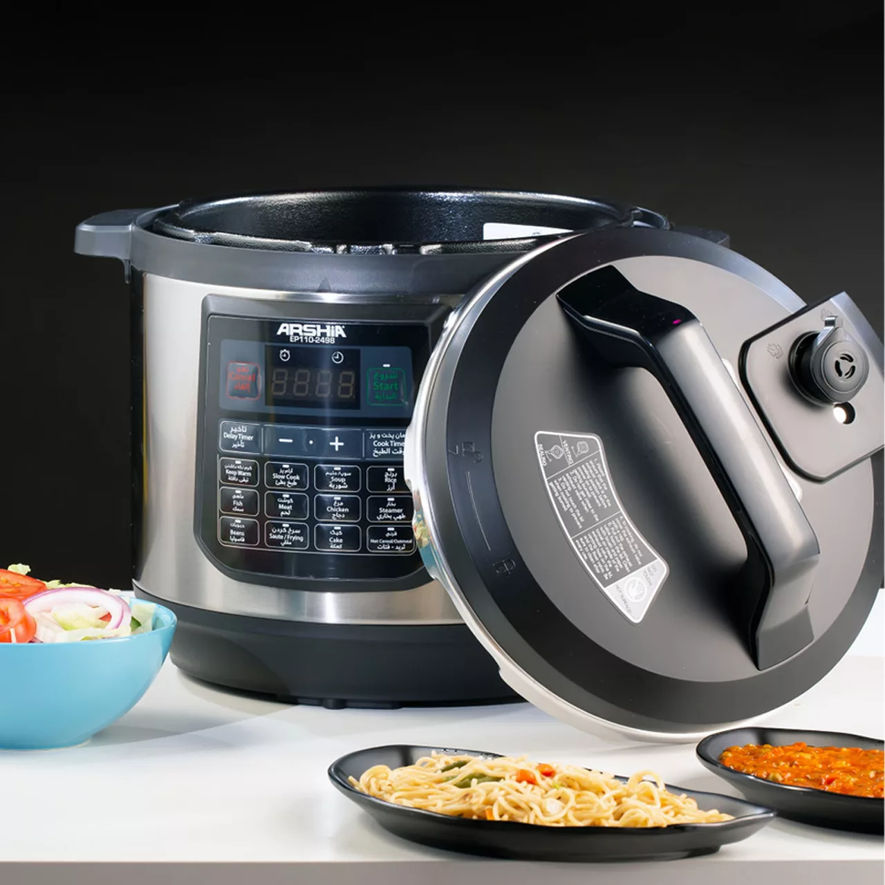 زودپز برقی 6 لیتری عرشیا مدل EP118-2597