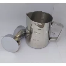 ست تمپر و پارچ کف‌ساز شیر مدل S51