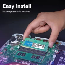 رم لپ تاپ DDR4 دو کاناله 3200 مگاهرتز CL22 کروشیال مدل CT16 ظرفیت 16 گیگابایت