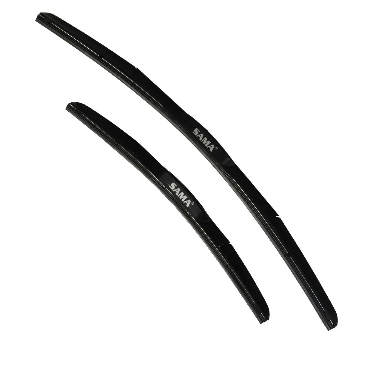 تیغه برف پاک کن ساما مدل هیبرید مناسب برای پژو 206 بسته دو عددی