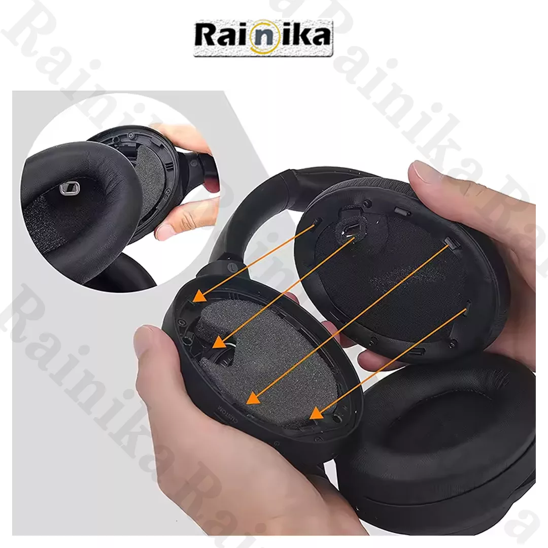 پد گوشی هدفون رینیکا مدل WH-1000XM4 مناسب برای هدفون سونی WH - 1000XM4