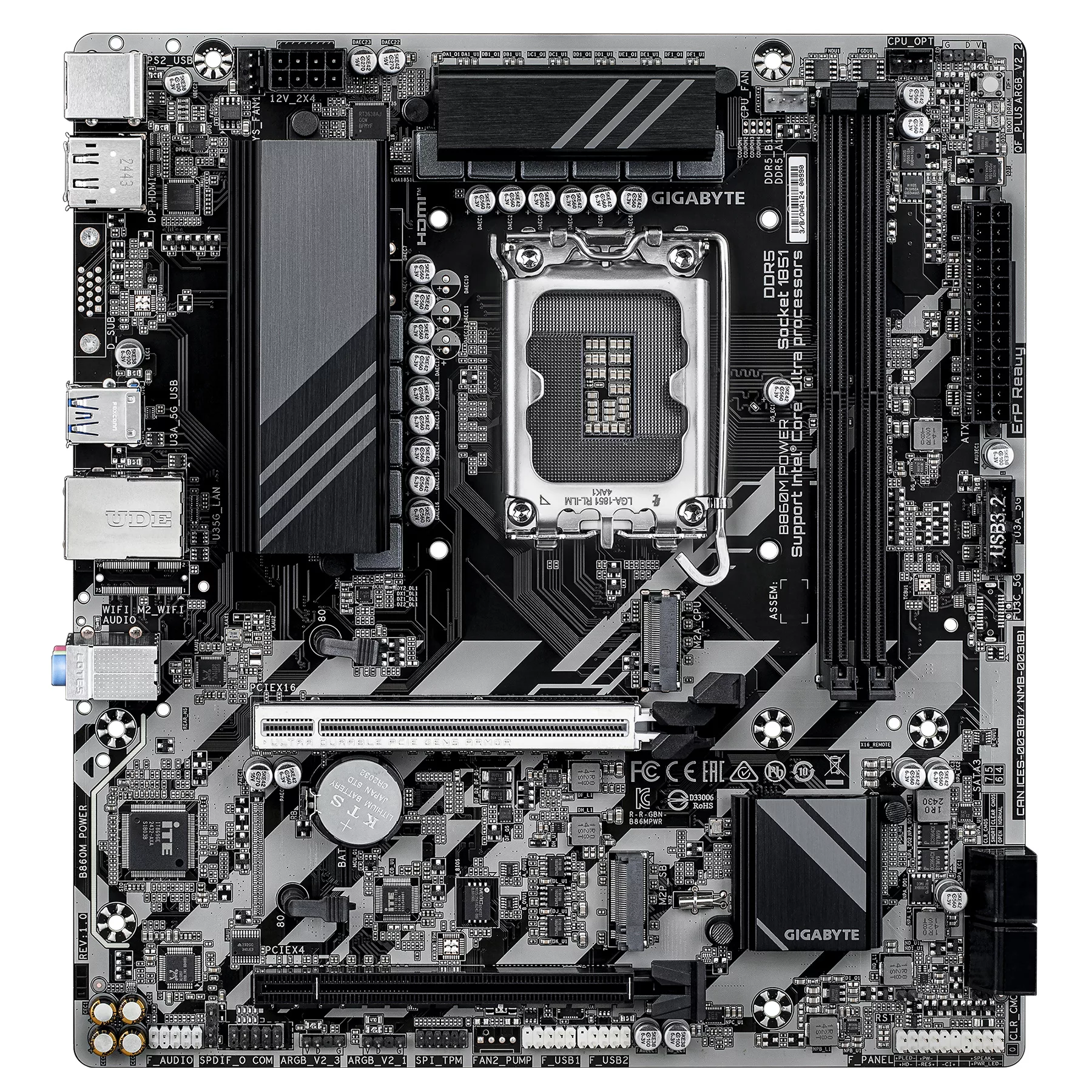 مادربرد گیگابایت مدل B860M POWER