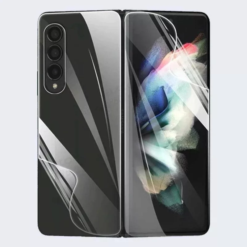 محافظ صفحه نمایش مات بوف مدل Hydrogel-Matte مناسب برای گوشی موبایل سامسونگ Galaxy Z Fold 7 به همراه محافظ پشت گوشی
