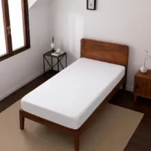 ملحفه فیلور آدنو مدل Plain کد FI37 یک نفره سایز 200×90 سانتی‌متر