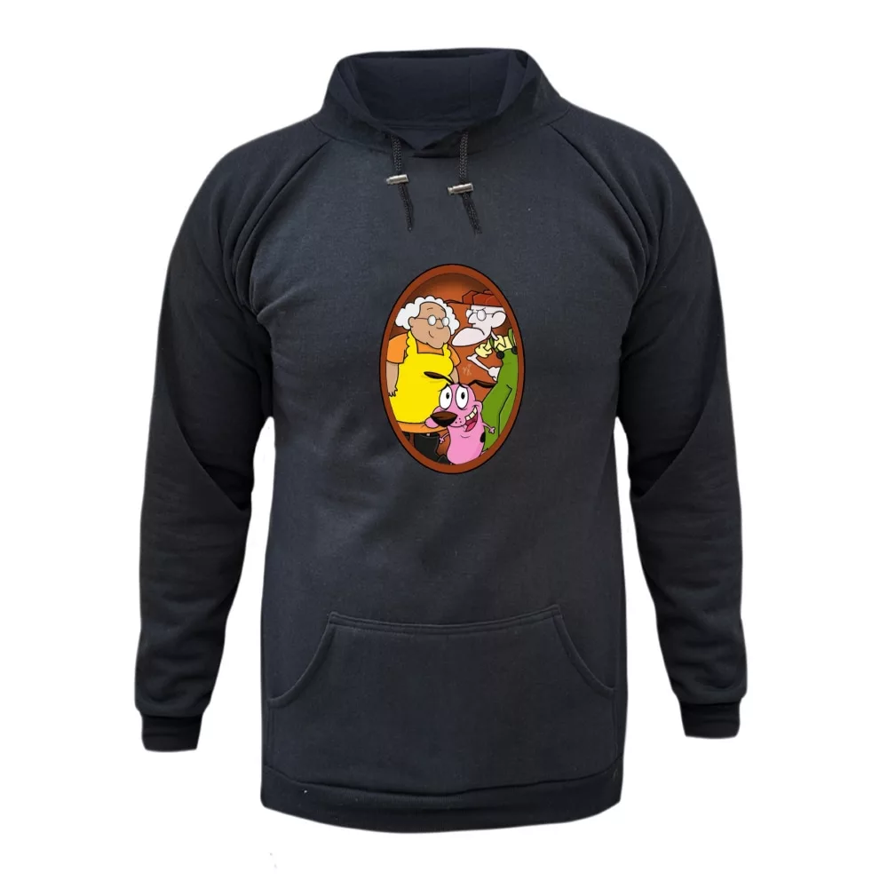 هودی زنانه مدل IMG  رنگ ذغال سنگی