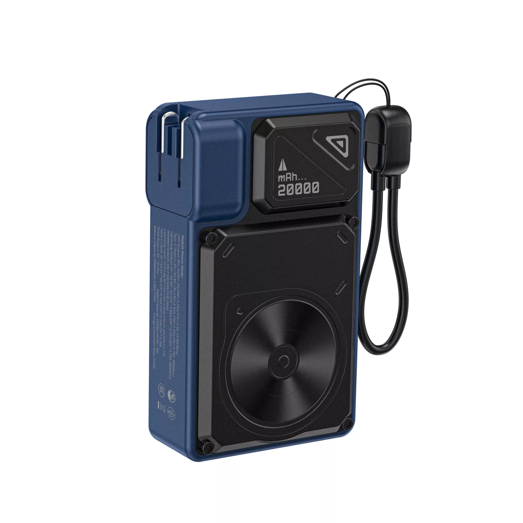 پاوربانک هیسکا مدل HP-226PD ظرفیت 20000 میلی آمپر ساعت