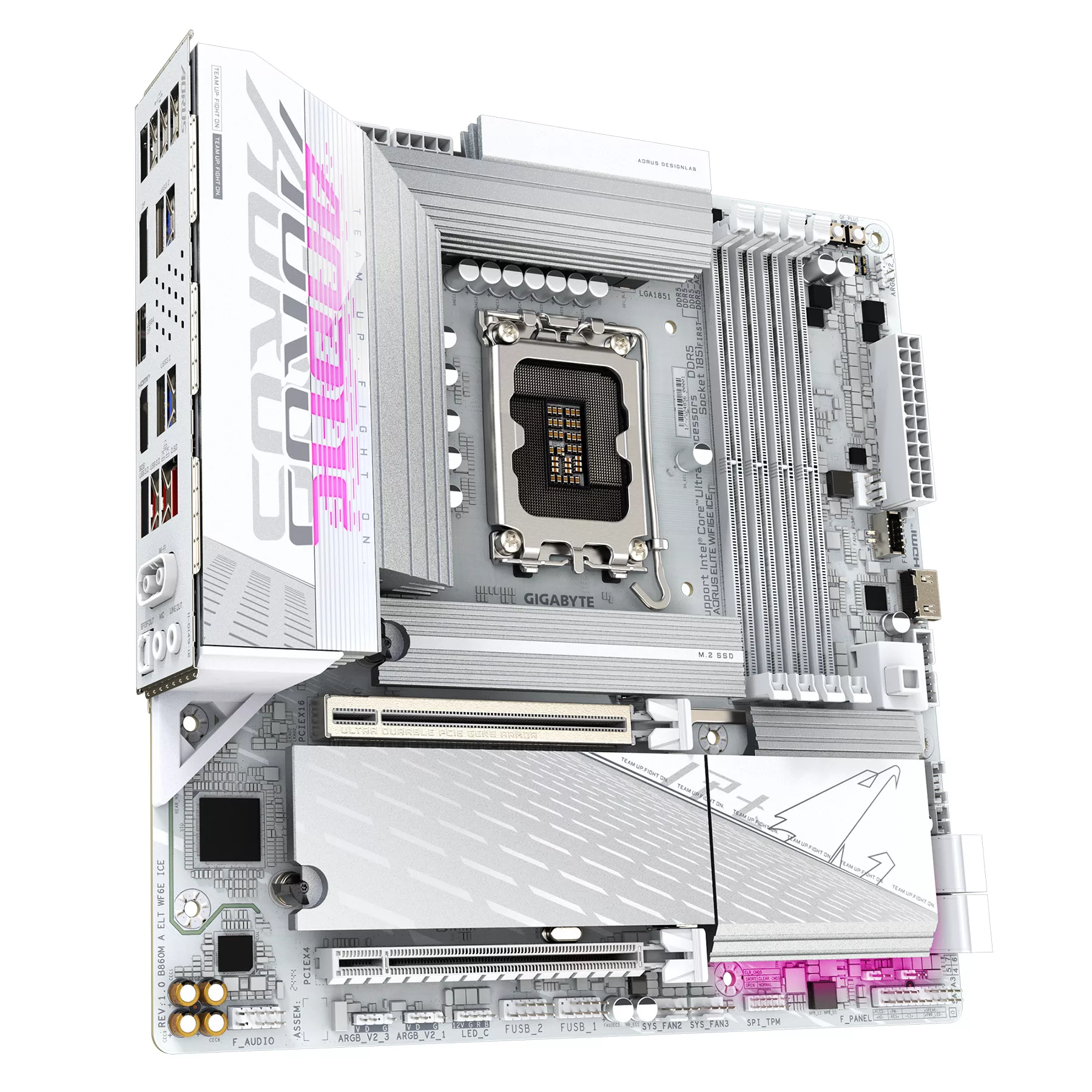 مادربرد گیگابایت مدل B860M AORUS ELITE WIFI6E ICE