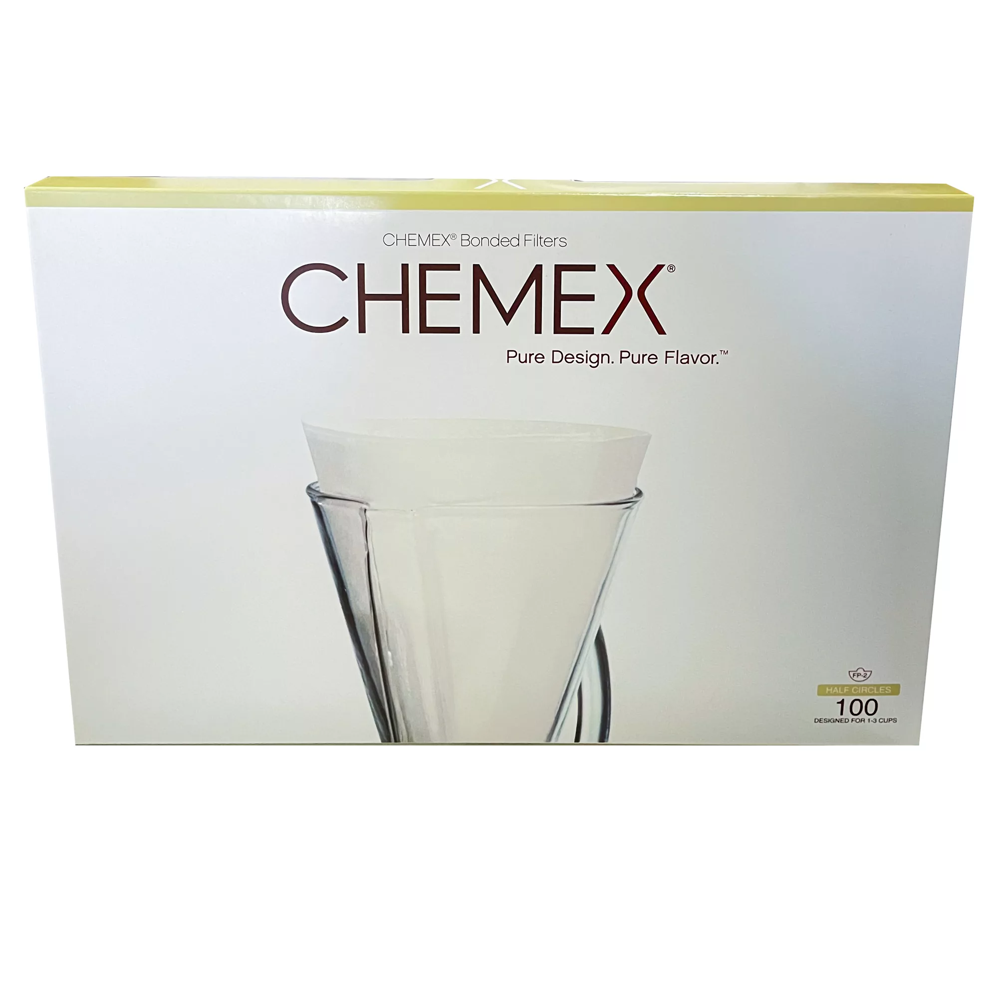 فیلتر قهوه کمکس مدل 3CUP بسته 100 عددی