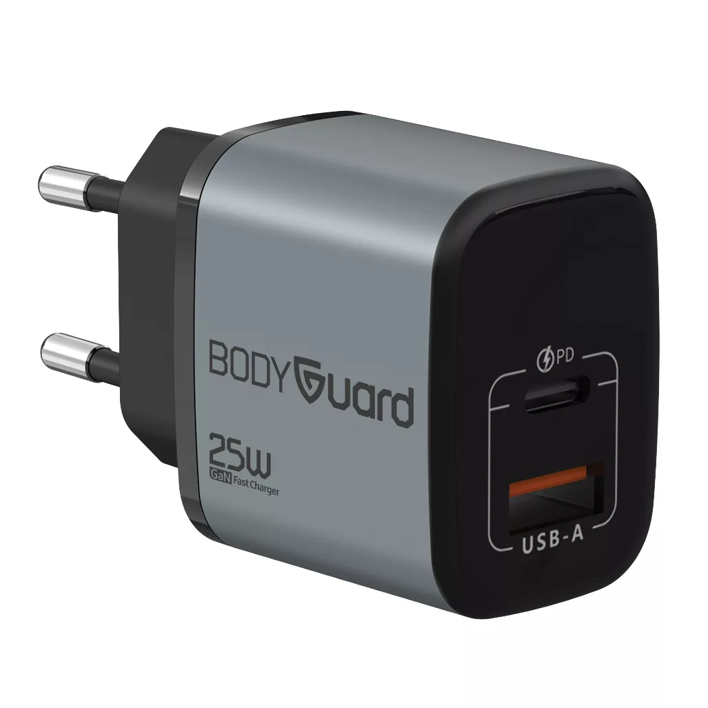 شارژر دیواری 25 وات 2 پورت بادیگارد مدل ProCharge