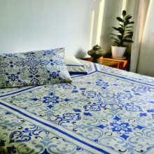 روتختی دو نفره مدل نقش و نگار سایز 2400×2200 سانتی‌متر