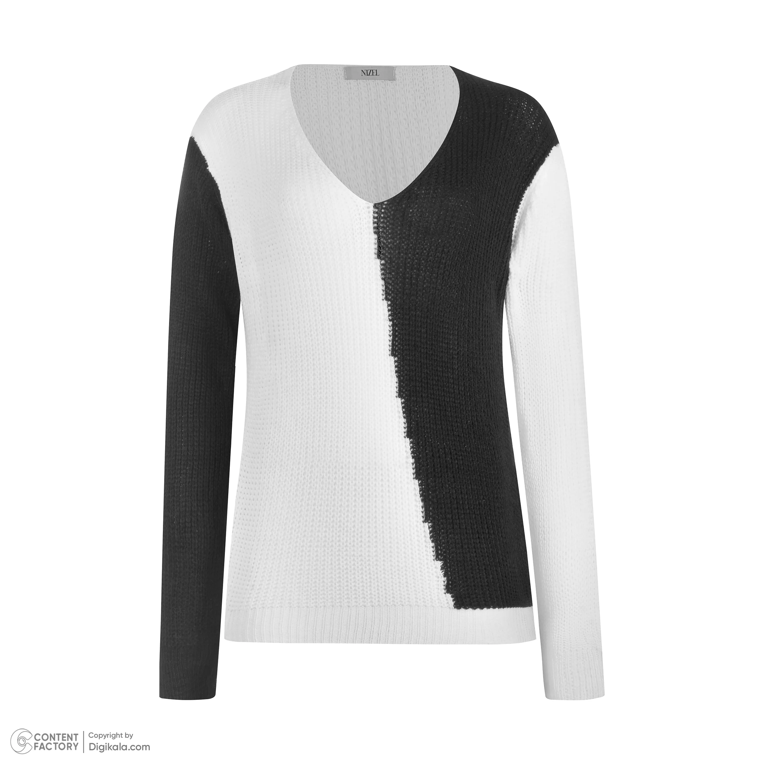 پلیور زنانه نیزل مدل 9397 رنگ سفید