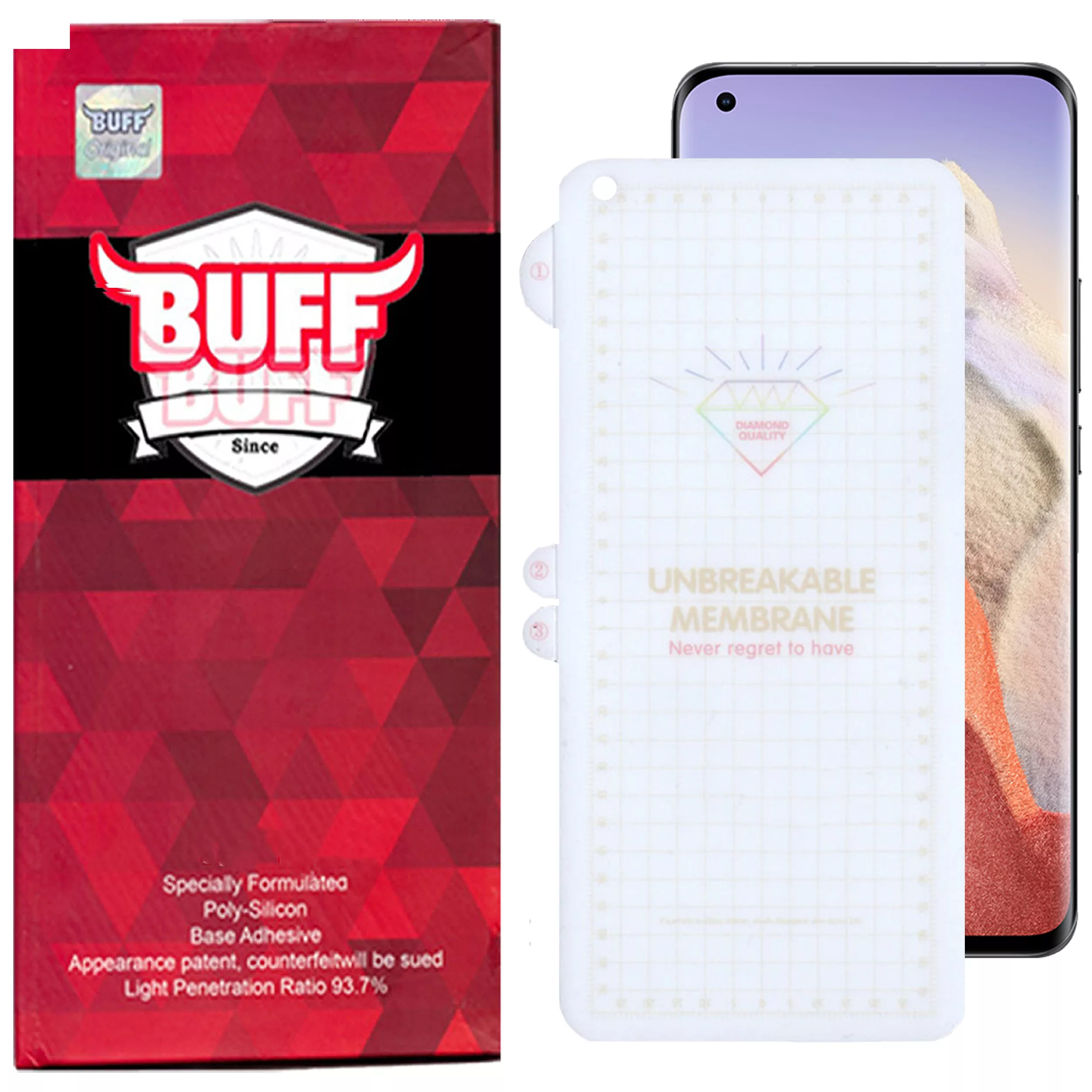 محافظ صفحه نمایش بوف مدل Hydrogel مناسب برای گوشی موبایل شیائومی Mi 11 / Mi 11 Pro / Mi 11 Ultra