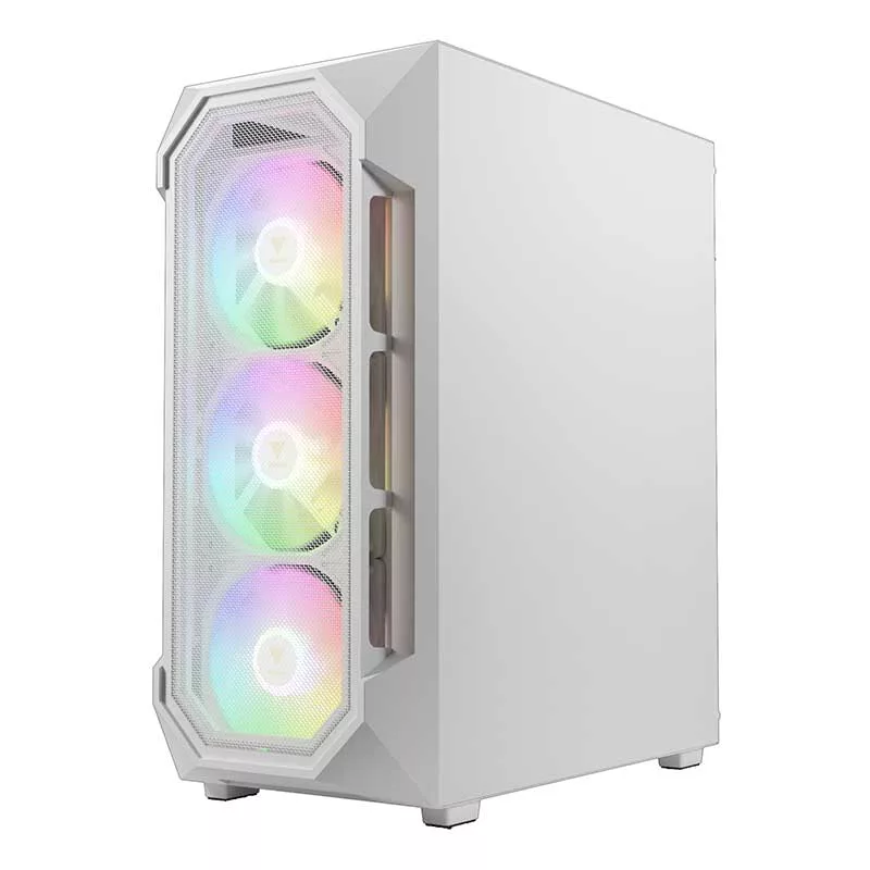 کیس کامپیوتر گیمینگ گیم دیاس مدل AURA GC1 ELITE WH ARGB