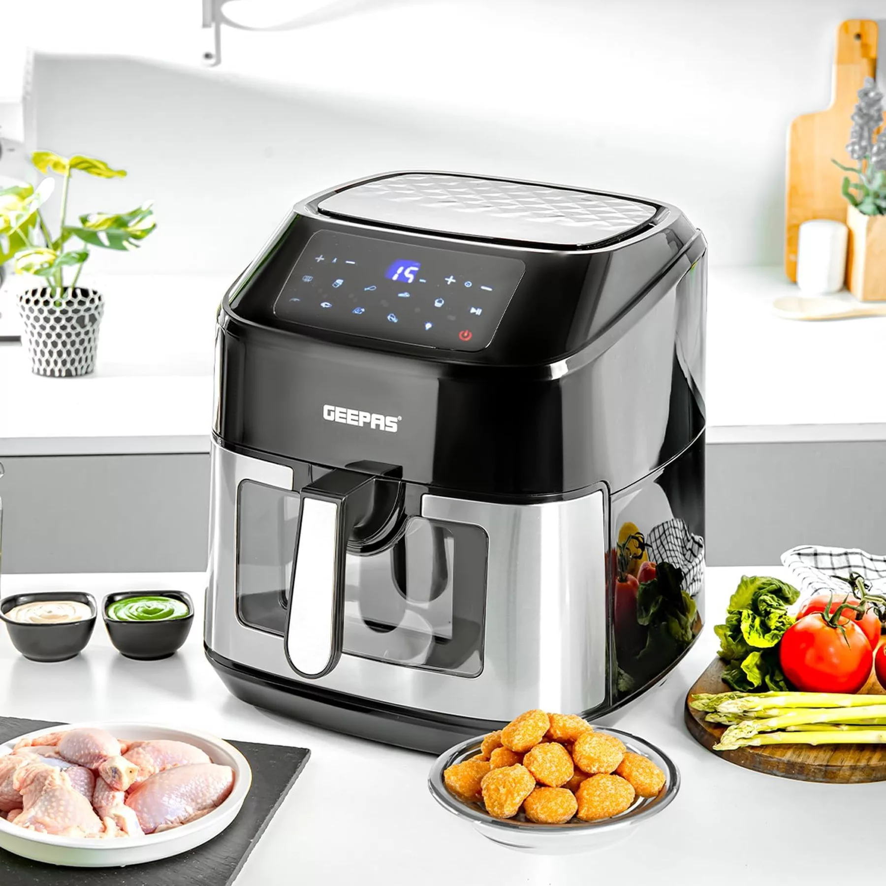 سرخ کن بدون روغن جی پاس مدل GAF37537UK