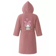 حوله پالتویی کودک زمرد حریر مدل اسپرت طرح ملودی سایز 100