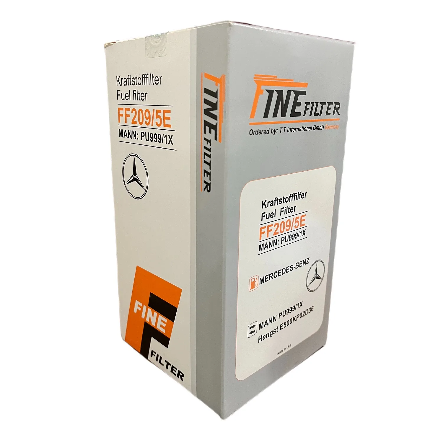 فیلتر گازوئیل کامیون فاین فیلتر مدل FF-209/5E مناسب برای کامیون بنز آکتروس