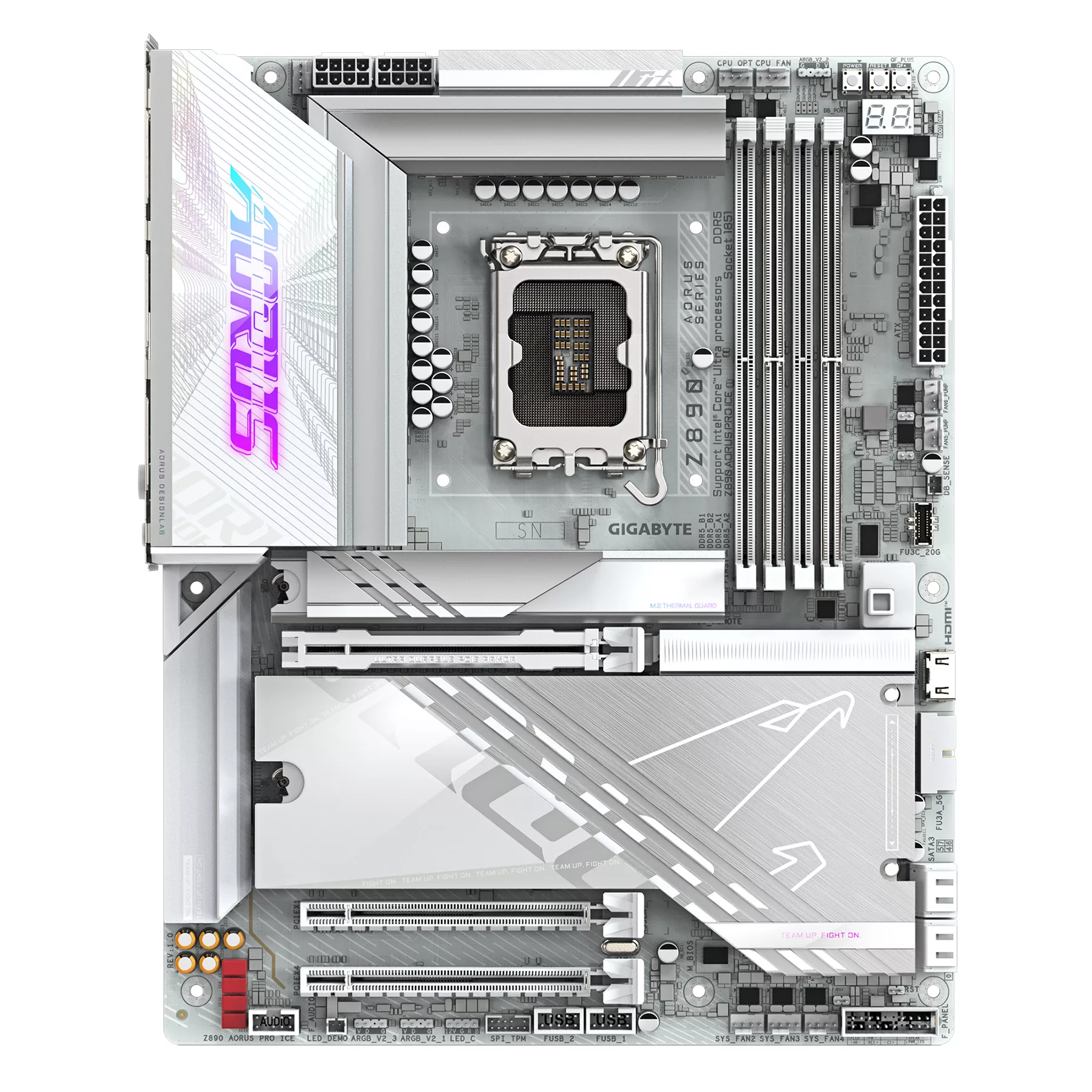 مادربرد گیگابایت مدل Z890 AORUS PRO ICE