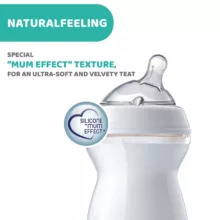 شیشه شیر چیکو مدل نچرال فیلینگ گنجایش 250 میلی لیتر