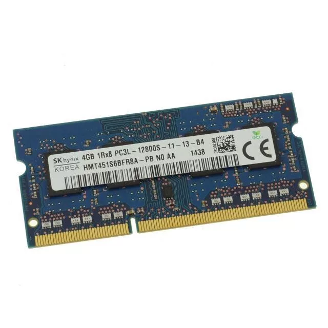 رم لپتاپ DDR3 دو کاناله 12800مگاهرتز CL11 اس کی هاینیکس مدل PC3L ظرفیت 4گیگابایت