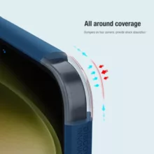 کاور نیلکین مدل Super Frosted Shield Pro مناسب برای گوشی موبایل سامسونگ Galaxy S23 Ultra