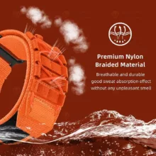 بند آلتیمیت شیلد مدل Nylon Cross مناسب برای اپل واچ 42/44/45/49 میلی متری سری Se/1/2/3/4/5/6/7/8/9/Ultra/Ultra2/Ultra3