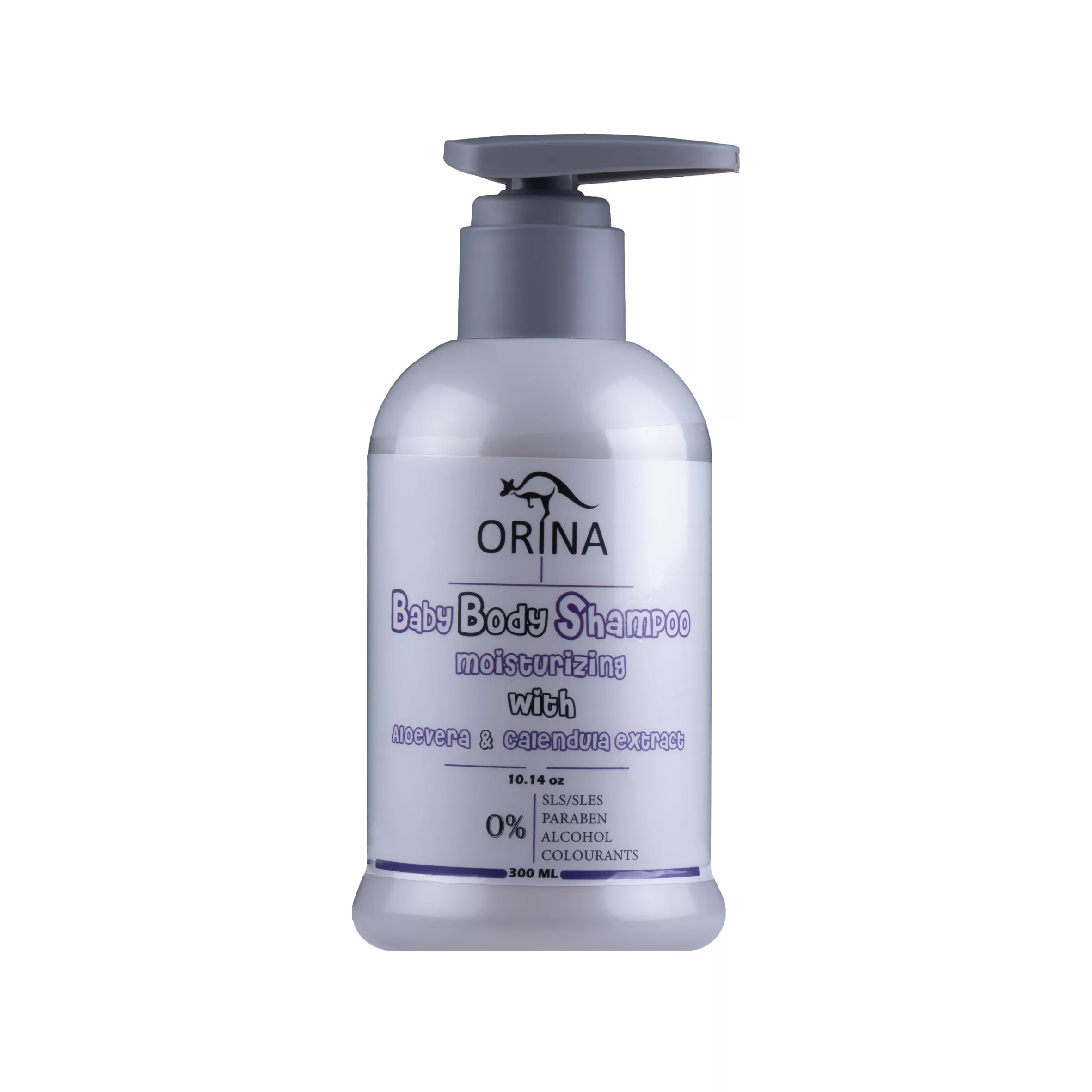 شامپو بدن کودک اُرینا مدل آلوئه ورا حجم 300 میلی لیتر