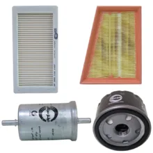 فیلتر هوا خودرو سرکان مدل SF1254 مناسب برای تندر90 به همراه فیلتر روغن و فیلتر کابین و فیلتر بنزین