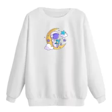 سویشرت زنانه مدل فضانورد و ماه کد۱