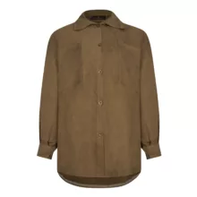 تونیک آستین بلند زنانه مدل 017 رنگ قهوه ای