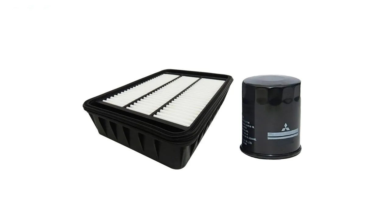 فیلتر روغن خودرو میتسوبیشی مدل ASX مناسب برای میتسوبیشی ASX به همراه فیلتر هوا