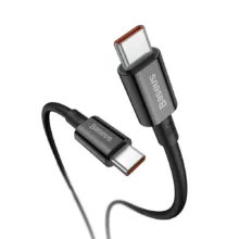 کابل تبدیل USB-C به USB-C باسئوس 100W مدل CATYS-C01 طول 2متر
