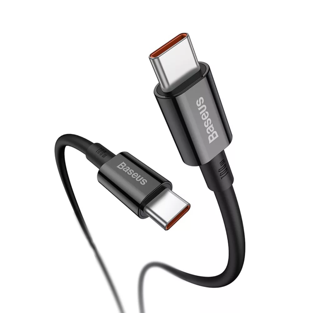 کابل تبدیل USB-C به USB-C باسئوس 100W مدل CATYS-C01 طول 2متر
