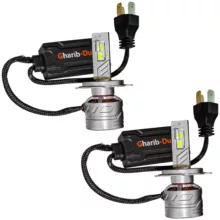 لامپ نور پایین و نور بالا چراغ جلو تک حالته بست یدک مدل یخی کد CB1300 پایه H4 مناسب برای پراید ۱۳۱ ، ۱۴۱ ، ۱۵۱ بسته ۲ عددی