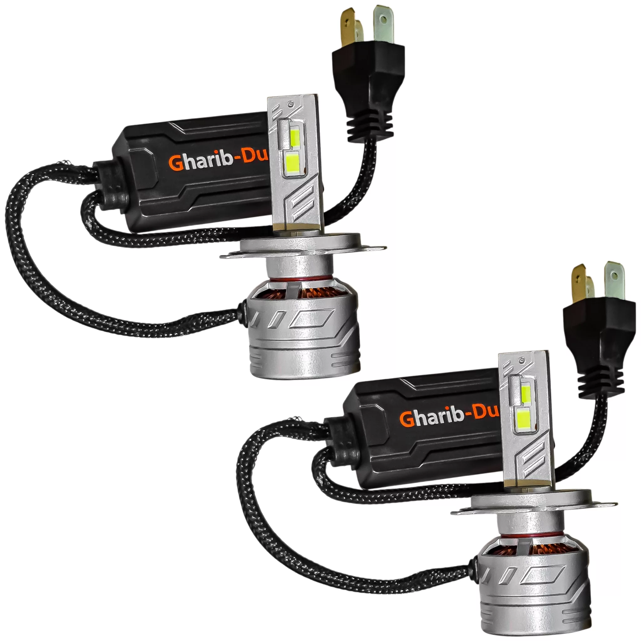 لامپ نور پایین و نور بالا چراغ جلو تک حالته بست یدک مدل یخی کد CB1300 پایه H4 مناسب برای پراید ۱۳۱ ، ۱۴۱ ، ۱۵۱ بسته ۲ عددی