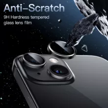 محافظ لنز دوربین چلیپا مدل Sapphire مناسب برای گوشی موبایل اپل iPhone 15